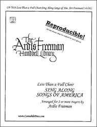 Sing Along Songs of America Handbell sheet music cover